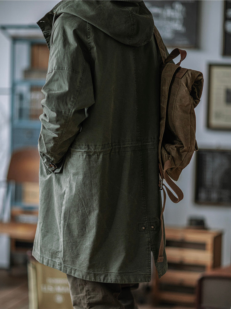 Engelbert – Winddichte Jacke Mit Kapuze Und Fischschwanz
