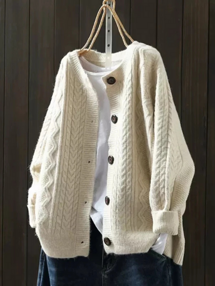 Nasrin – Gestrickte Strickjacke