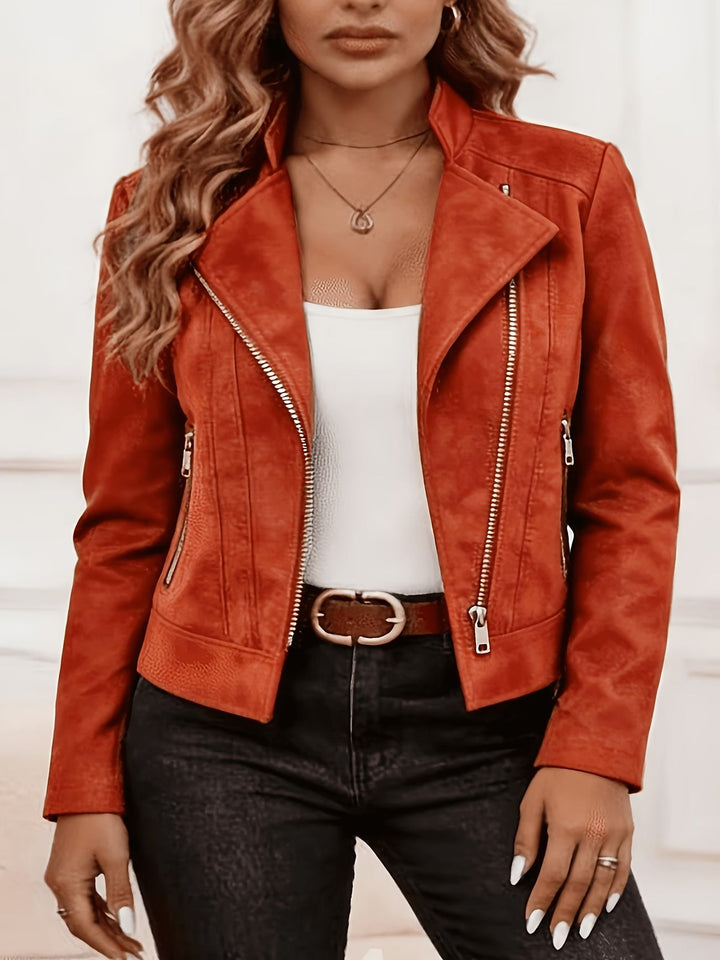 Amina – Langarmjacke mit Reißverschluss