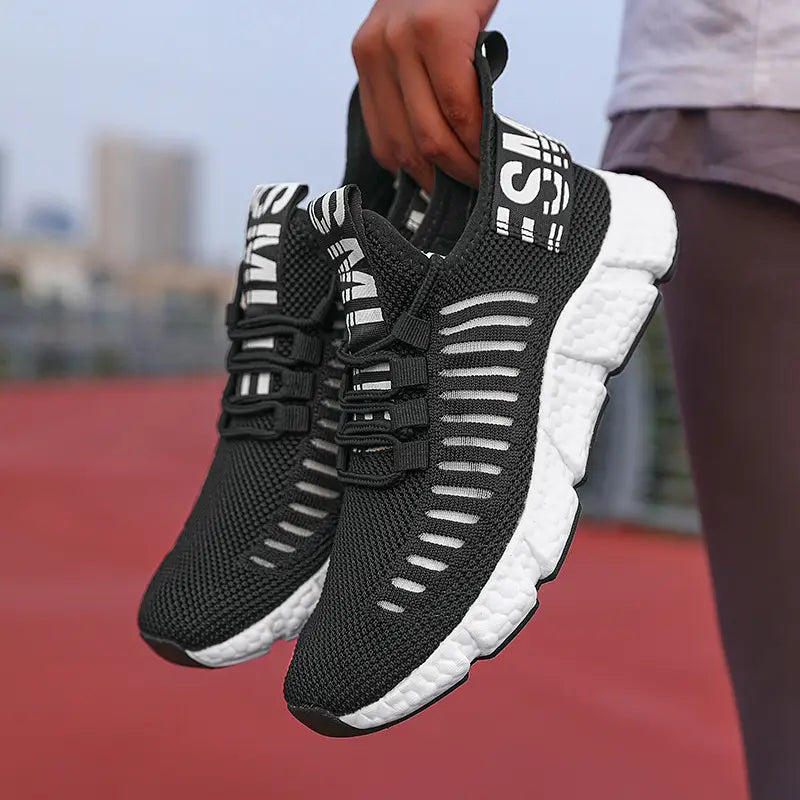 Raul – Atmungsaktiver Sneaker Mit Streifen
