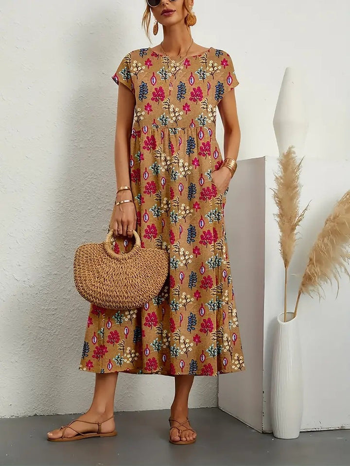 Lovelyn - Elegantes Blumen Kleid