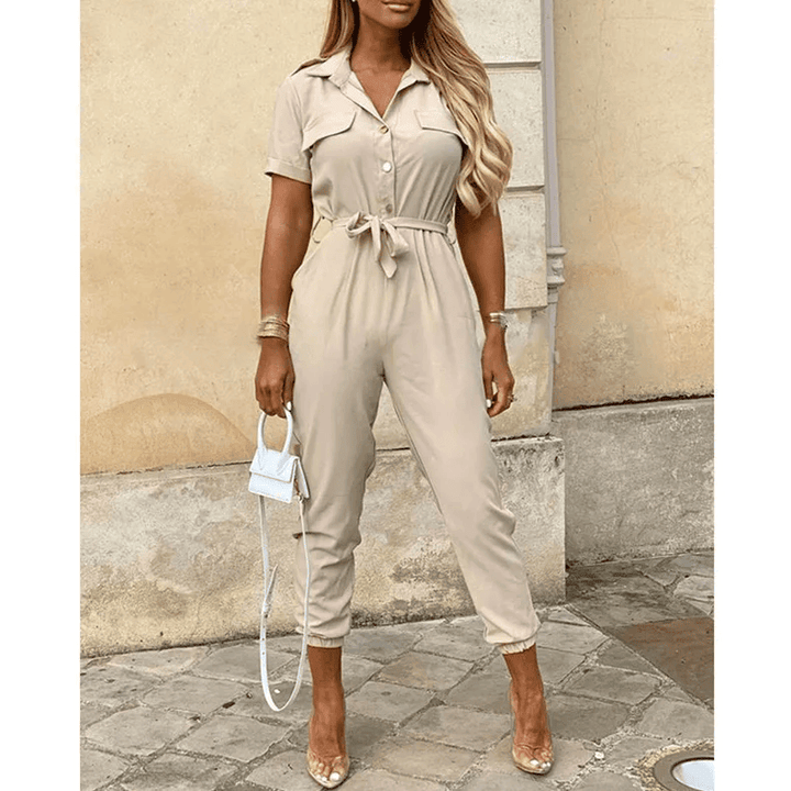 Hallie - Elegante und Modische Kombination Für Damen Mit Gürtel