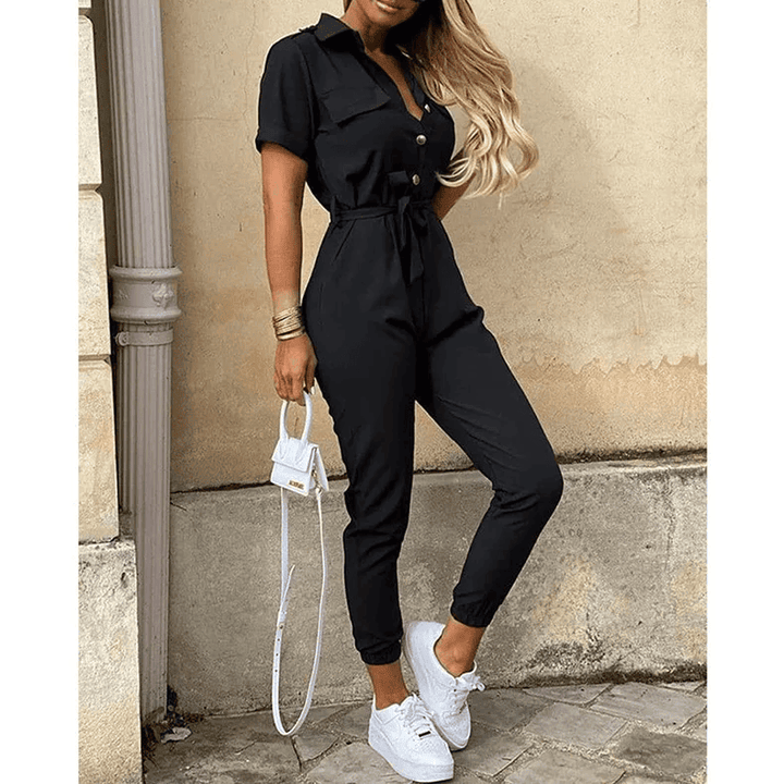 Hallie - Elegante und Modische Kombination Für Damen Mit Gürtel