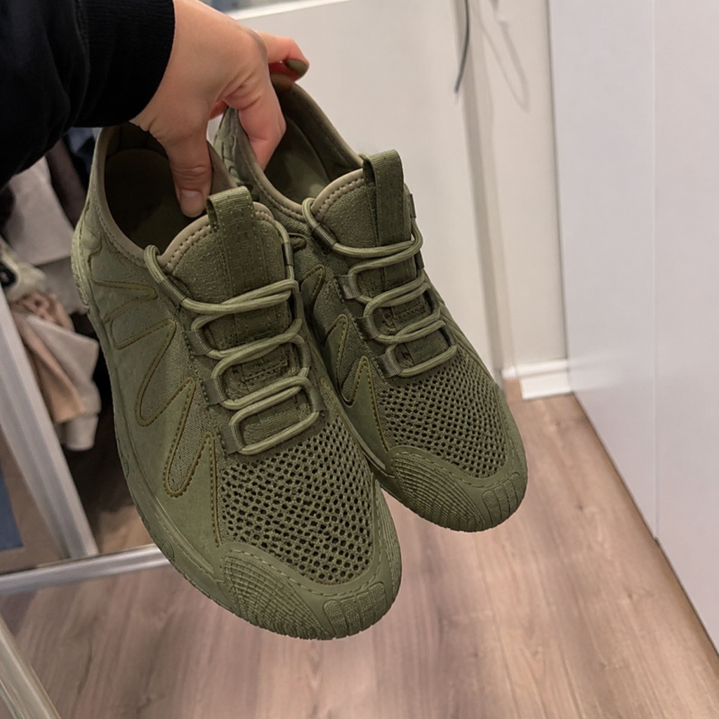 Linmark – Atmungsaktive Turnschuh Aus Mesh Mit Schnürung