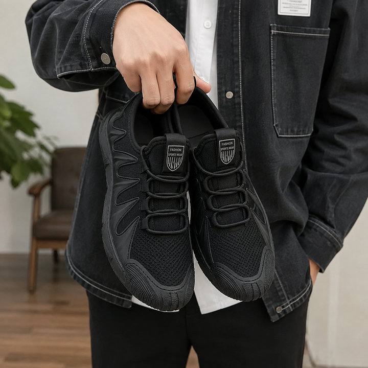 Linmark – Atmungsaktive Turnschuh Aus Mesh Mit Schnürung
