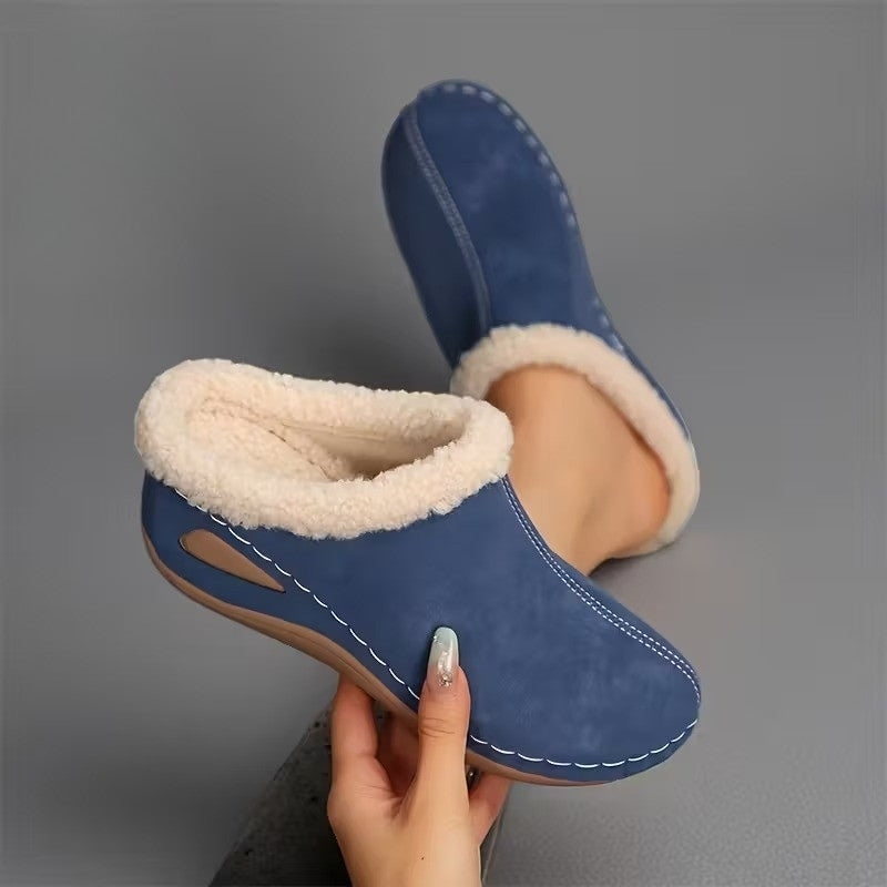 Lirona - Bequeme Slipper Mit Fleece Futter