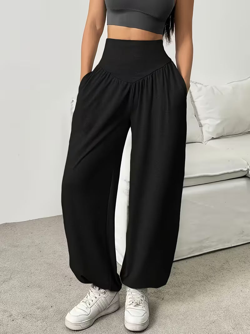 Millora – Weiche, Elastische Hose MIT Weitem Bein