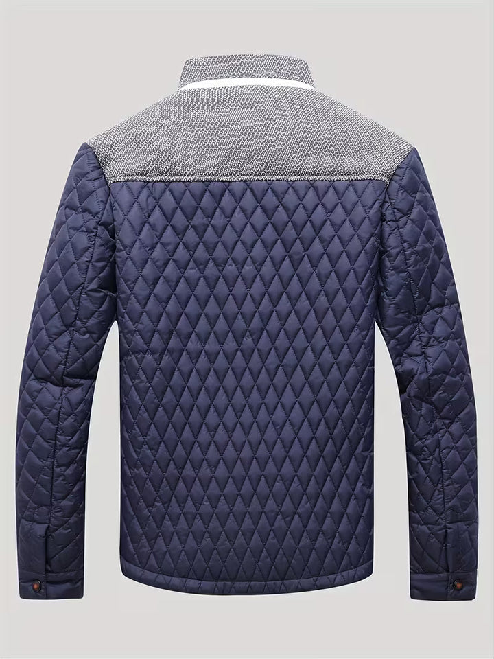 Stetson – Pufferjacke Mit Rauten-Patchwork