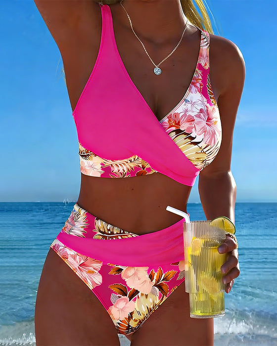 Killiane – Bikini Mit Floralem Kontrast
