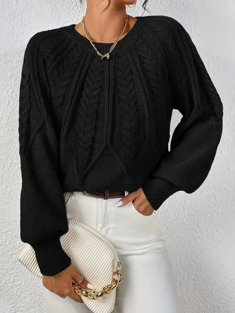 Özden – Eleganter Langarm Pullover