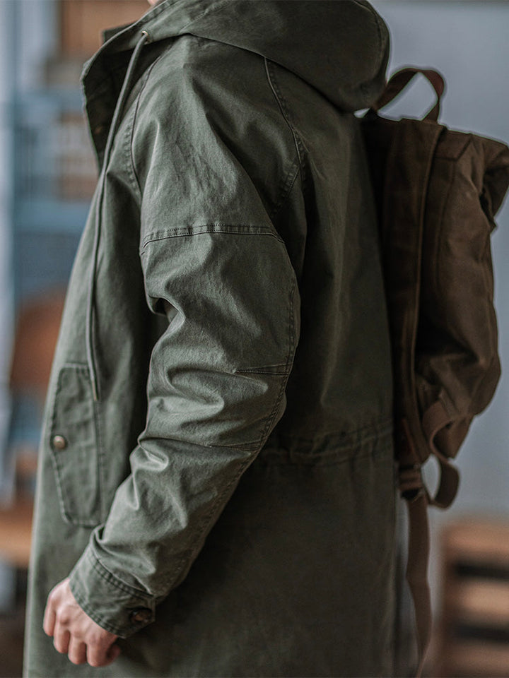 Engelbert – Winddichte Jacke Mit Kapuze Und Fischschwanz