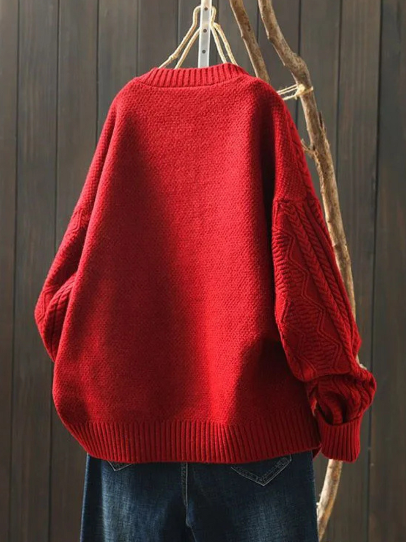 Nasrin – Gestrickte Strickjacke