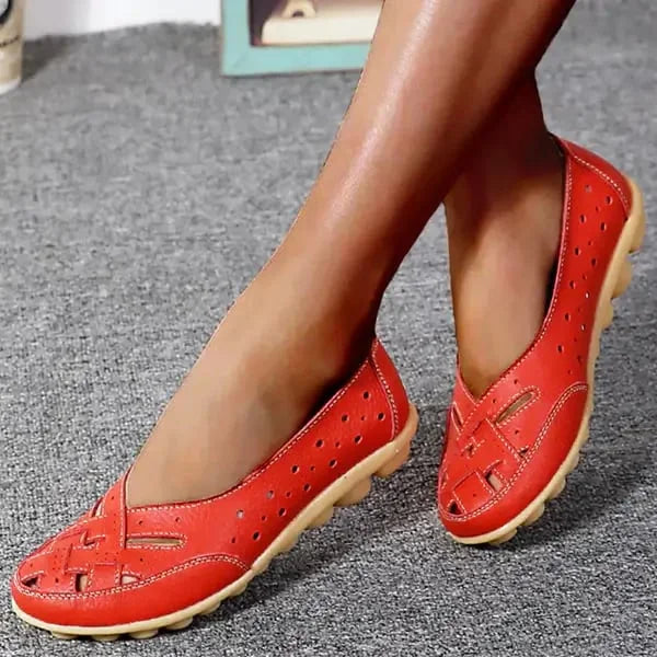 Lenie - Atmungsaktive Lederschuhe