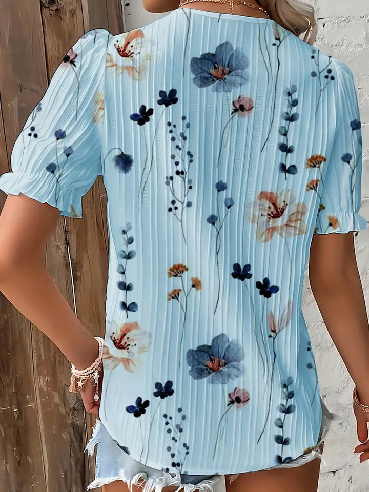 Sakine™ - Bluse mit Blumenmuster