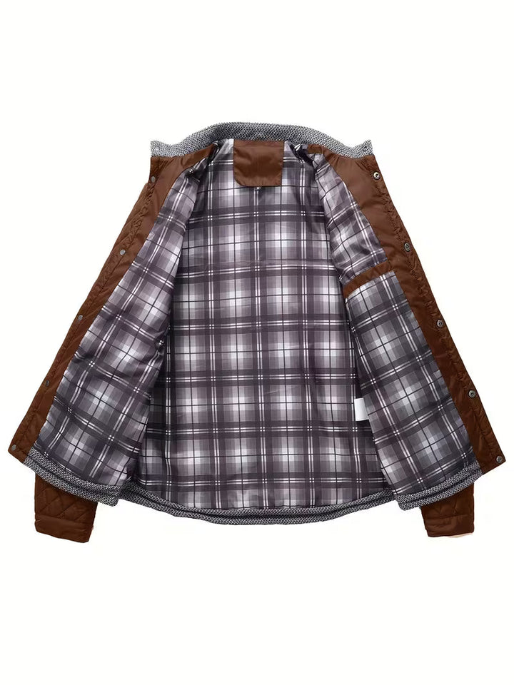 Stetson – Pufferjacke Mit Rauten-Patchwork