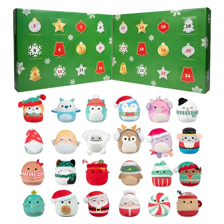 FestiveFuzzies - Weihnachts-Adventskalender Mit Plüschtier
