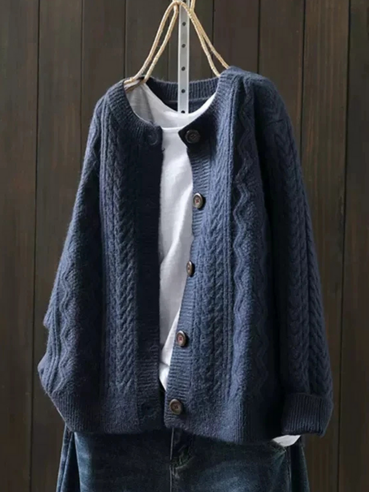Nasrin – Gestrickte Strickjacke
