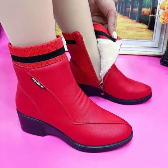 Nuraini – Winterstiefelette Mit Weicher Sohle