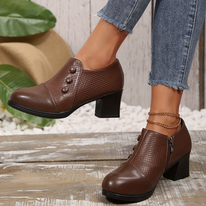 Sunchica - Bequeme Pumps Mit Reißverschluss
