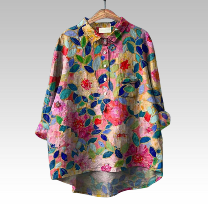 Noprat - Klassische Blusen mit Blumenmuster