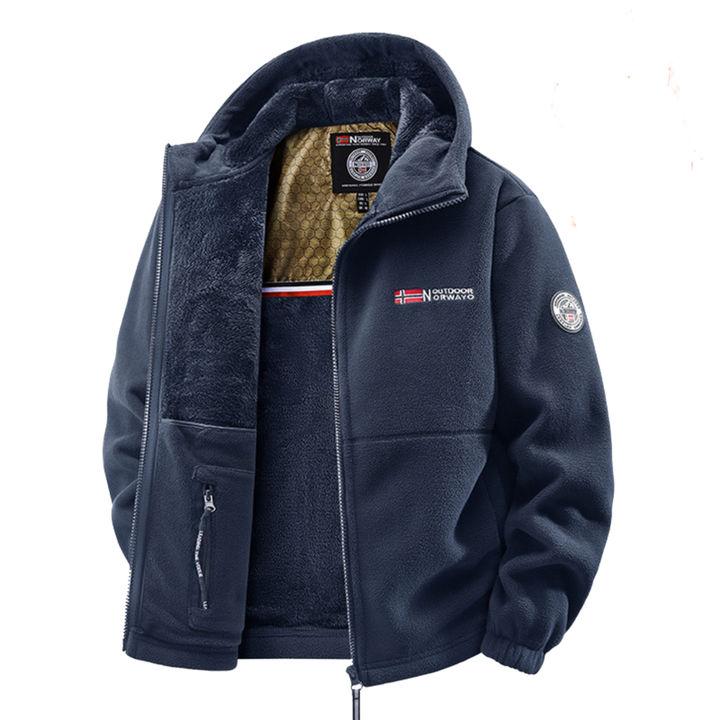 Hales – Fleece Winterjacke Mit Reißverschluss