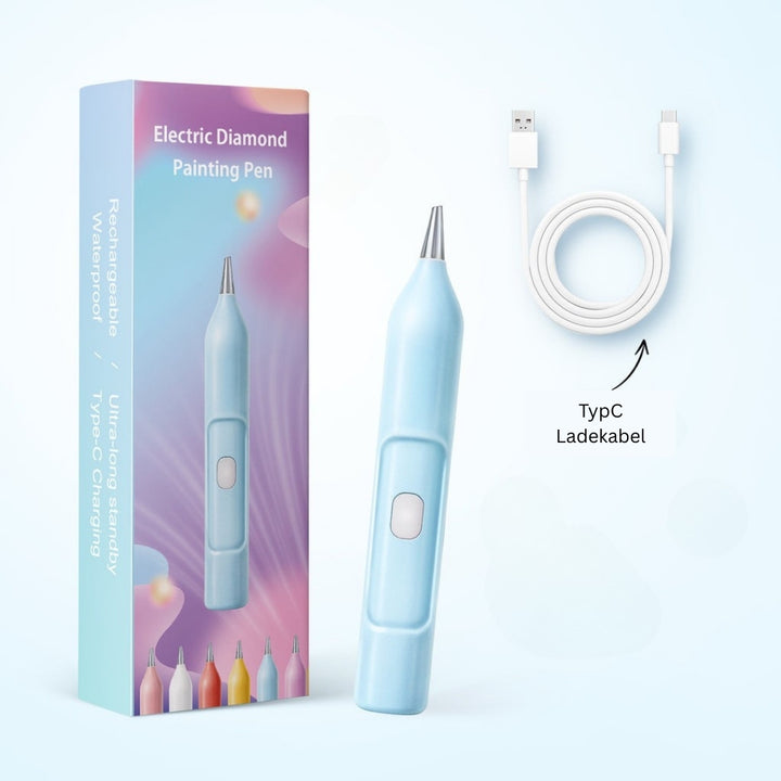 DazzleDot - Elektrischer Diamant Malstift 6 Farben