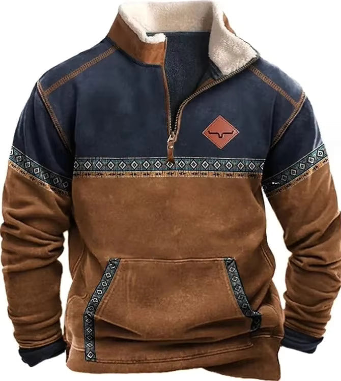 Halep – Bequemer Pullover Mit Reißverschluss