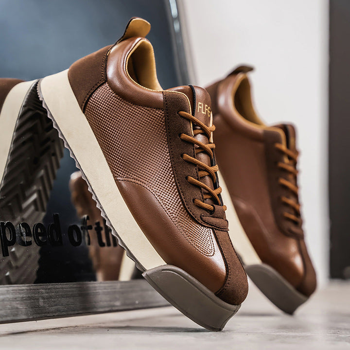 Leopoldo - Leder Turnschuh