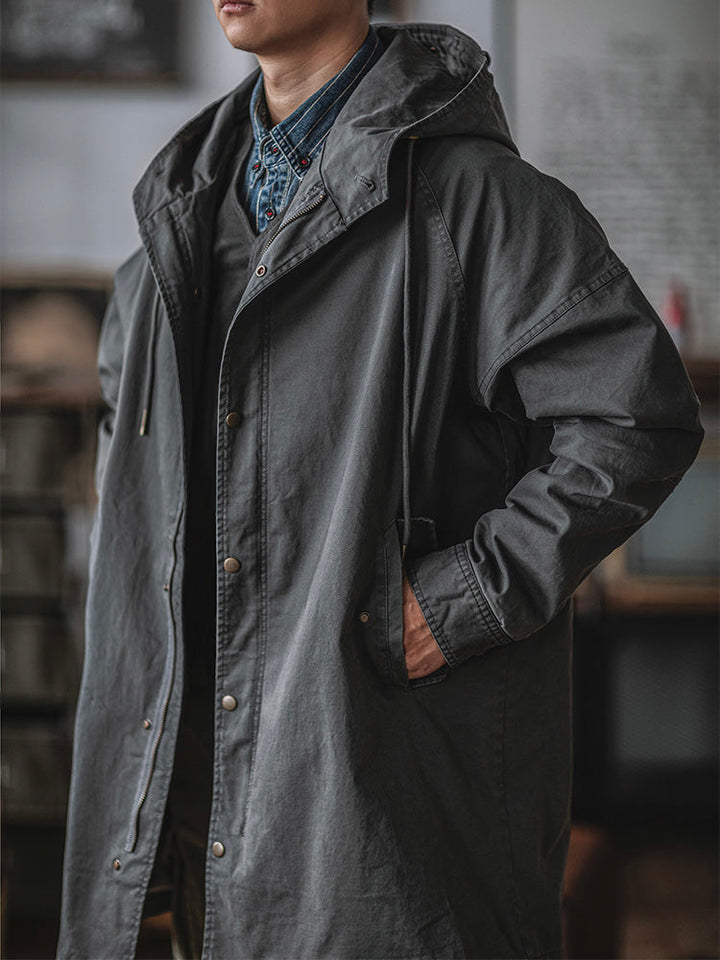 Engelbert – Winddichte Jacke Mit Kapuze Und Fischschwanz