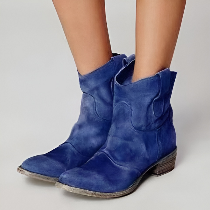 Noyara – Elegante Stiefeletten Aus Wildleder