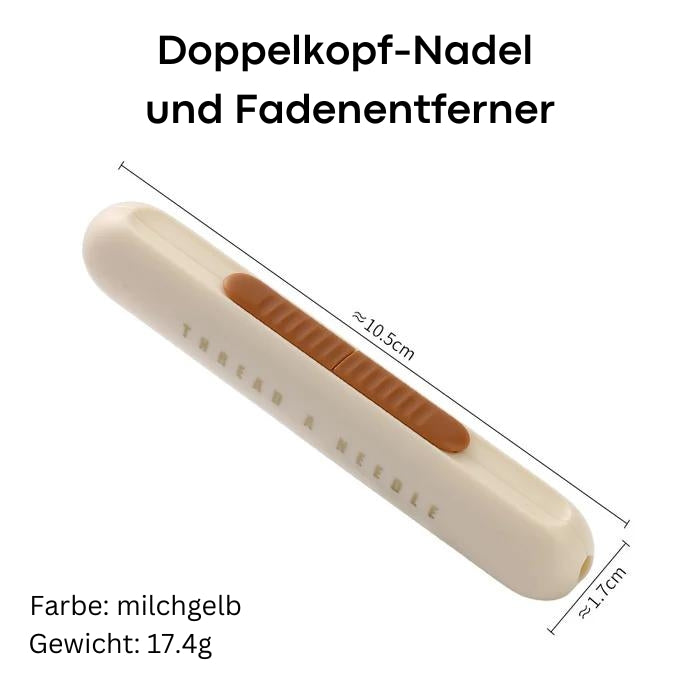 ThreadMaster™ -  2 in 1 Nadeleinfädler Nahtauftrenner