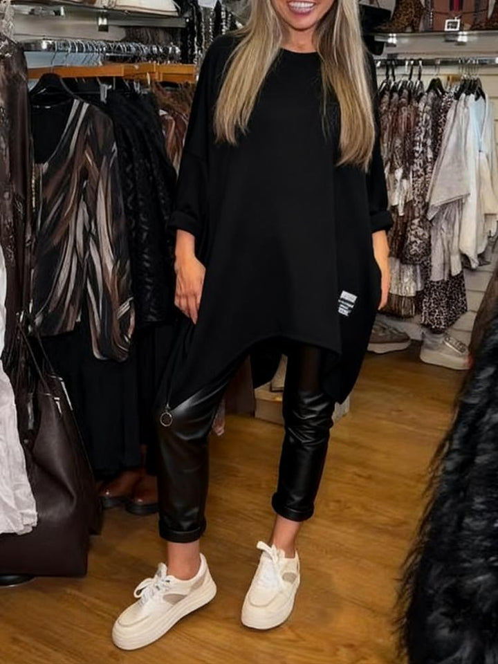 Aldona – Asymmetrisches Oberteil Und Schlichte Hose