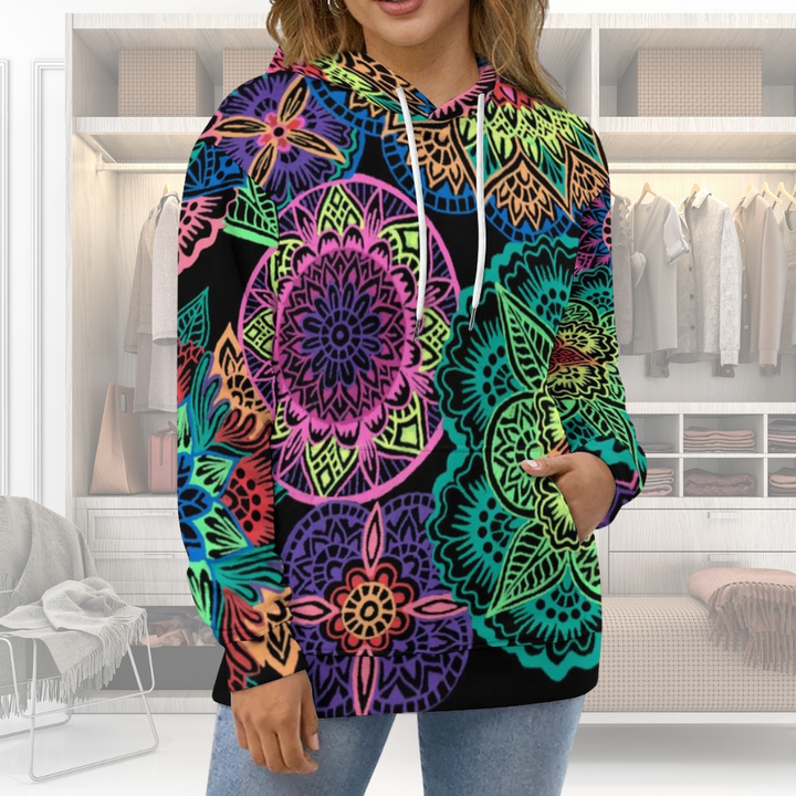 Josje - Langärmelige Kapuzen Pullover
