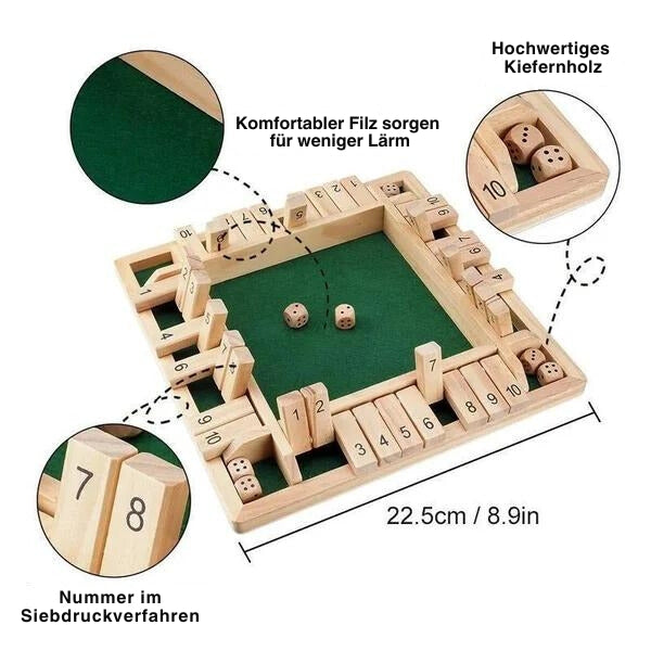 TimberGame - Schließen Sie die Box Brettspiel