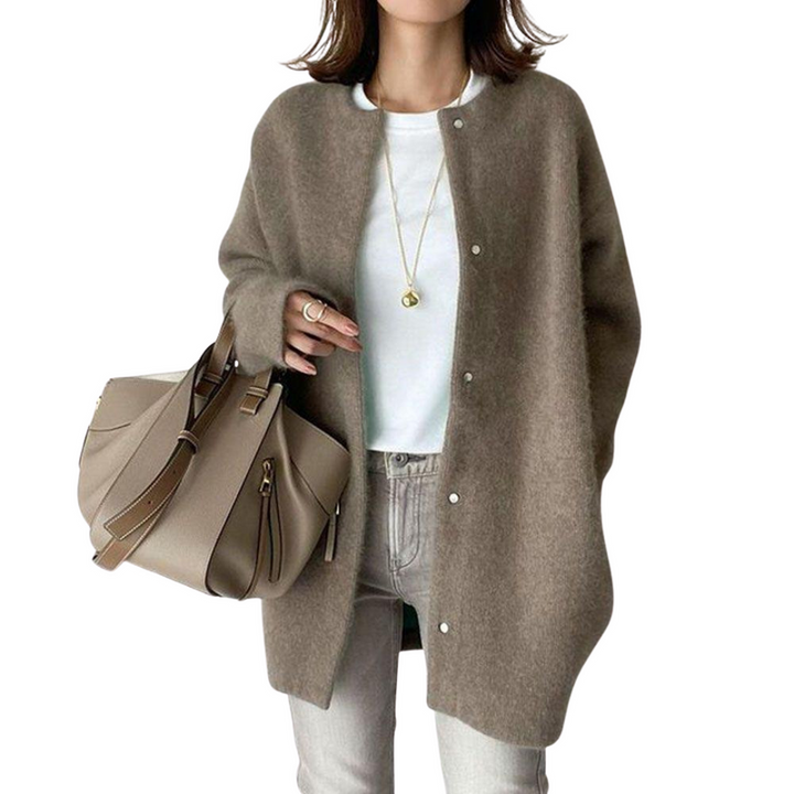 Genevia - Eleganter Strick Strickjacke