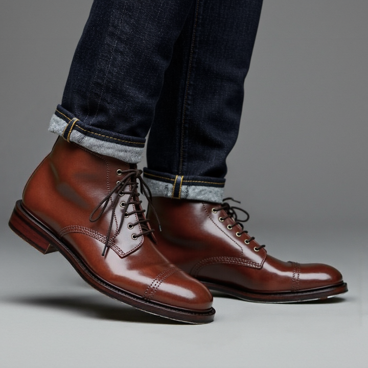 Baggott – Stilvoller Leder Stiefel