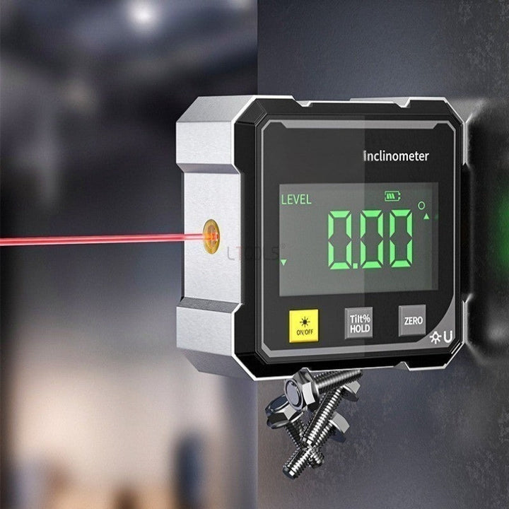 MagPro - 4-Seitiger Magnetischer Digitaler Winkelmesser Mit Laser