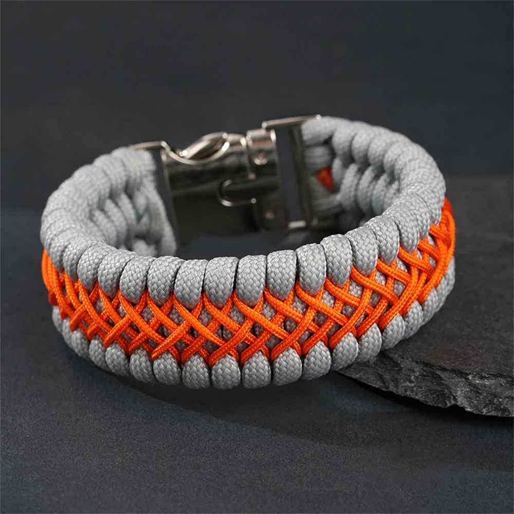 KnotVanta - Armband Mit Geflochtener Kordel Und Schnalle