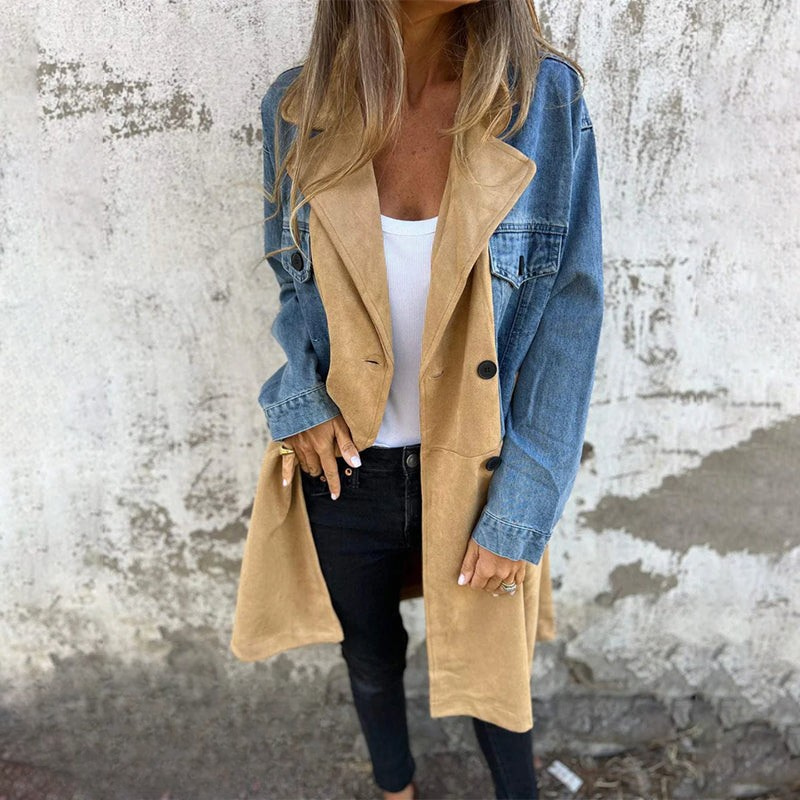 Mascha - Mmittellanger Trenchcoat
