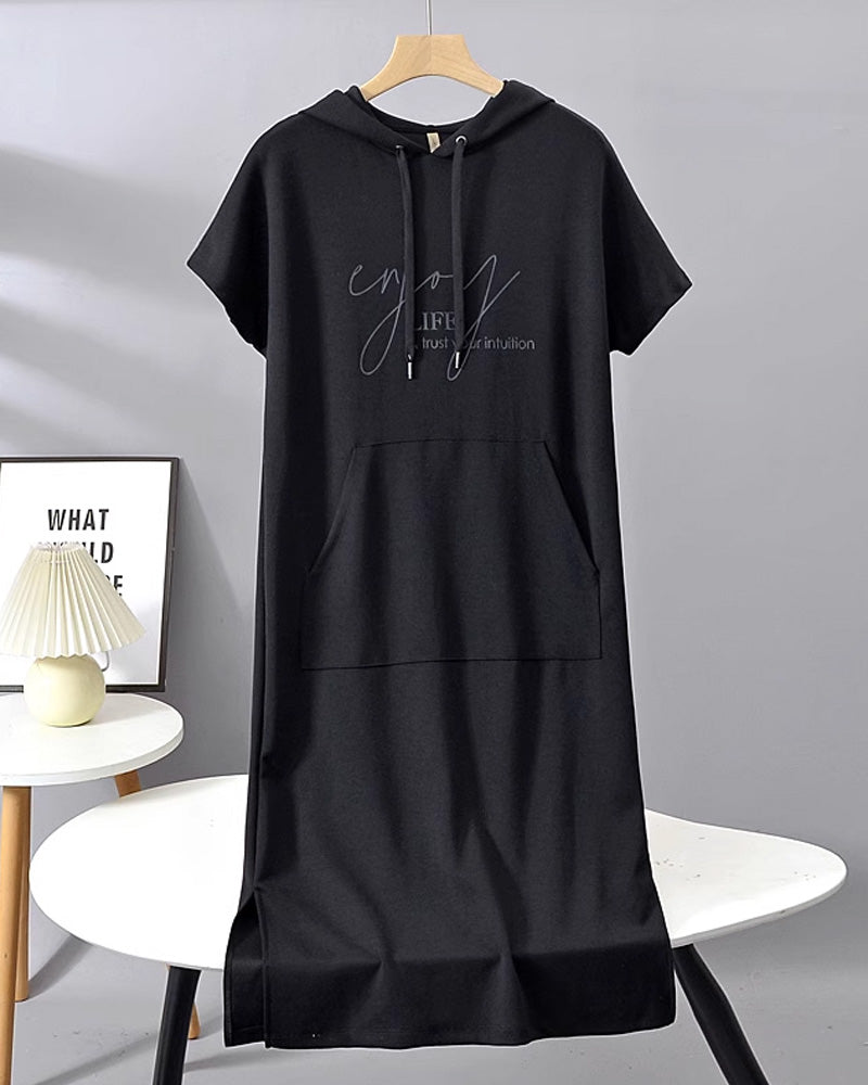 Nadia – Elegantes Kleid Mit Kapuze