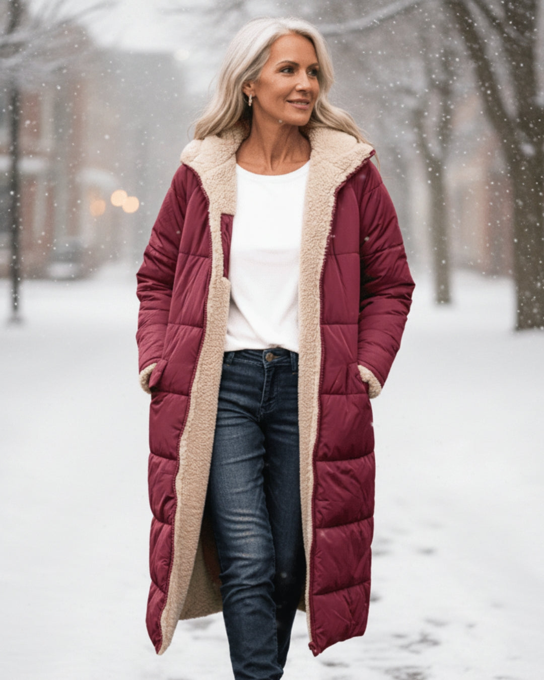 Kiriaki – Sherpa Winter Jacke