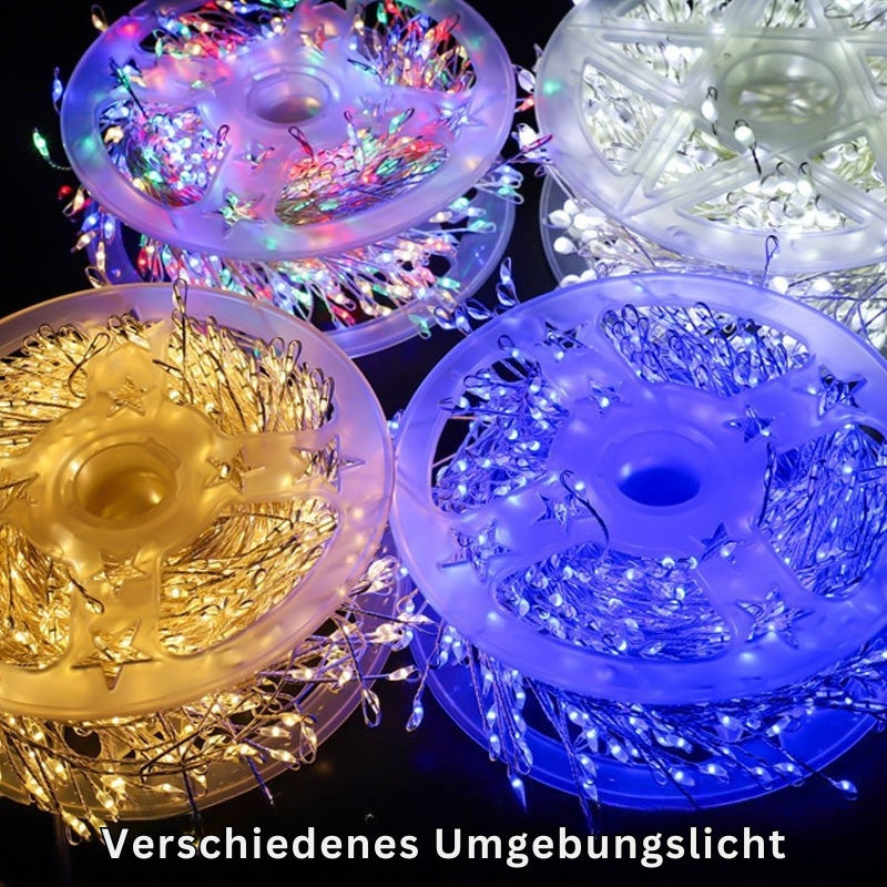 TwinkleWire – Feuerwerkslichterkette Aus Kupferdraht Mit Fernbedienung