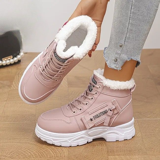 Nikiforos – Warme Schnür Sneaker im Winter Stil