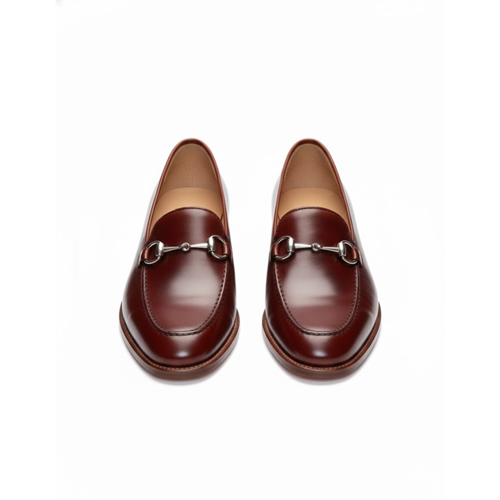 Ravid - Lederschuhe mit Schnallendetail