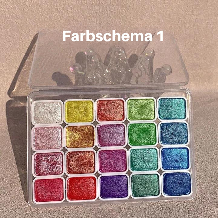 ColorWave - 20 Farben Aquarellmal Set