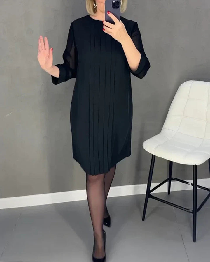 Teona – Elegantes Falten Kleid