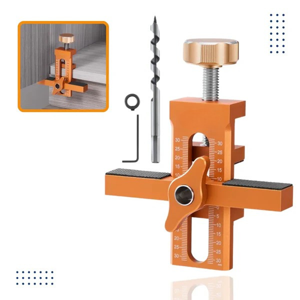 JigMaster - 2-in-1 Schranktür Montagevorrichtung