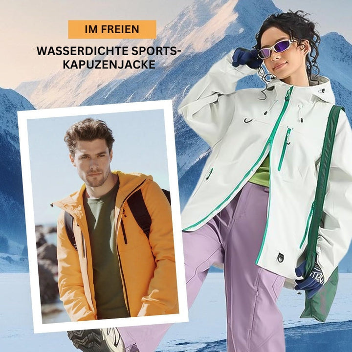 DriftEdge - Wasserdichte Wanderjacke Mit Reißverschluss