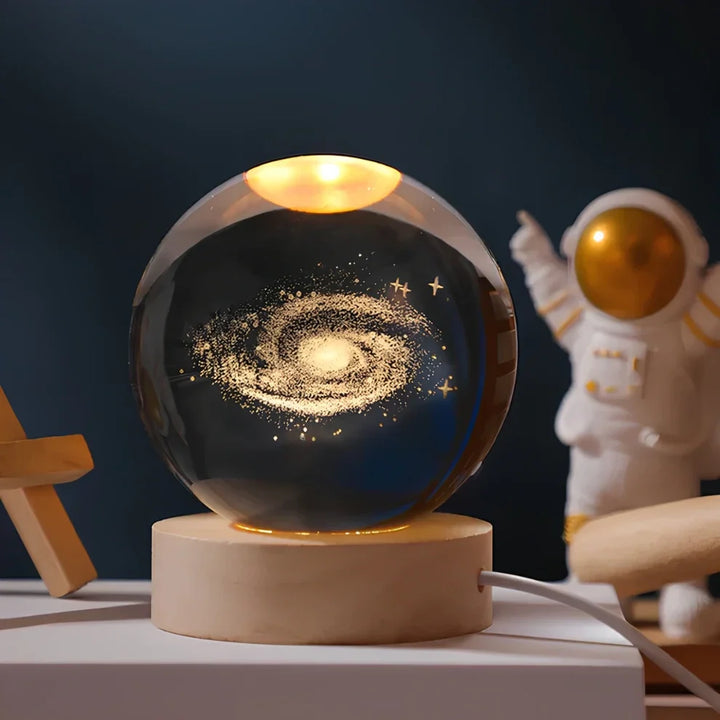 Glow Sphere – Leuchtende Kristallkugel Lampe