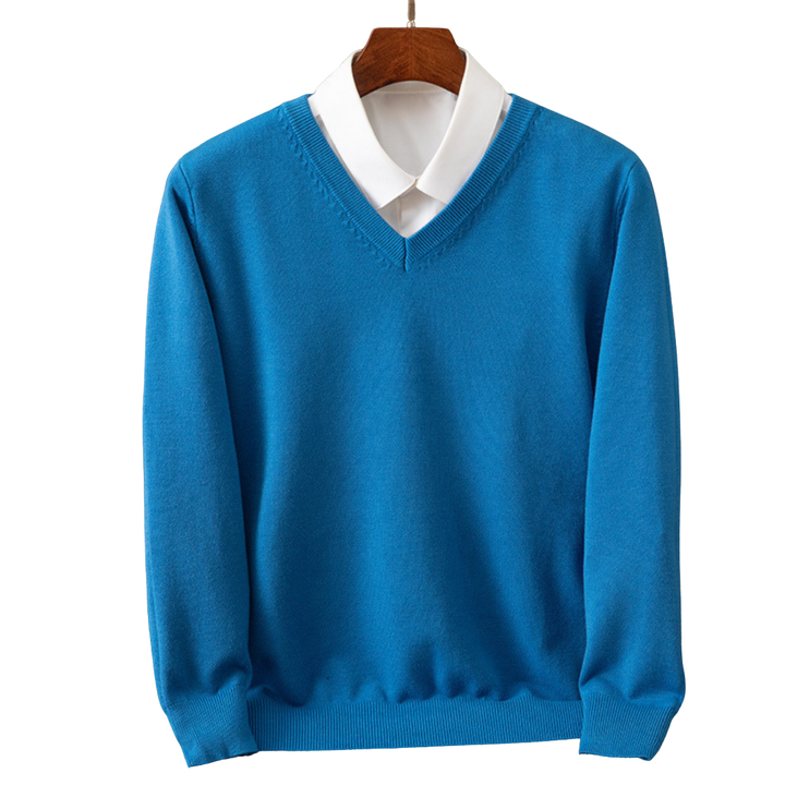 Stokes – Kaschmirpullover Mit V-Ausschnitt
